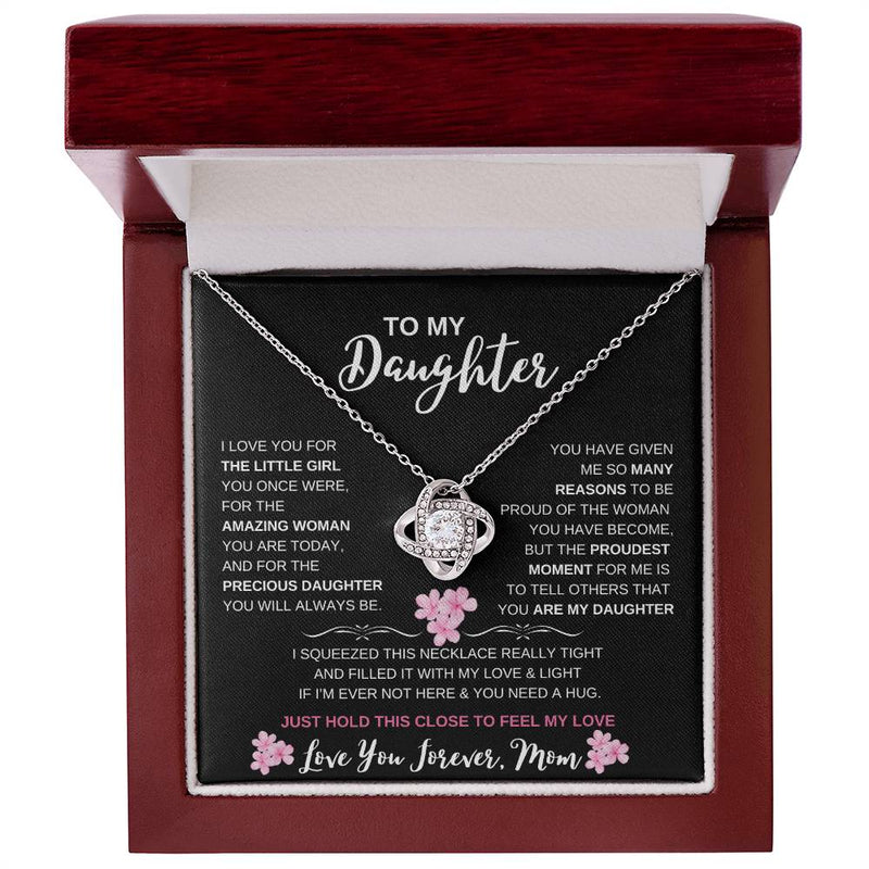 To My Daughter | From Mom | Forever Love Necklace