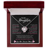 To My Daughter | From Mom | Love Knot Necklace