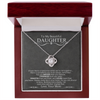 To My Beautiful Daughter | Love Knot Necklace.*