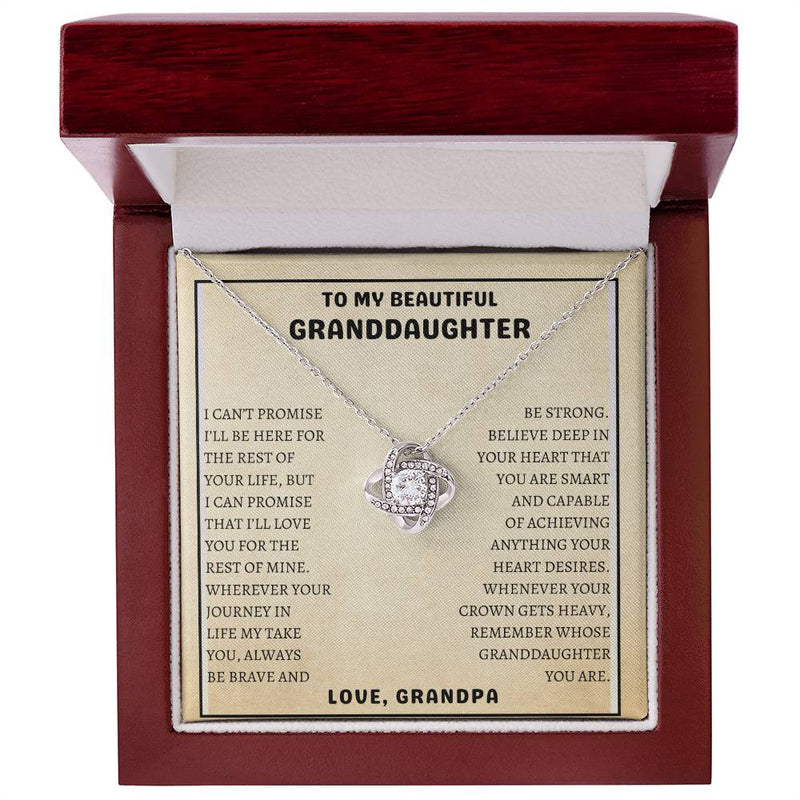 To Granddaughter | Love Grandpa