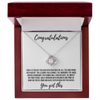 Graduation Gift - Love Knot Necklace