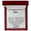 To My Queen | Love Knot Necklace |W