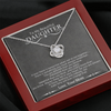 To My Beautiful Daughter | Love Knot Necklace