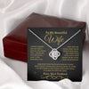 To My Beautiful Wife | Love Knot Necklace