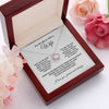 To My Beautiful Wife | Love Knot Necklace|W