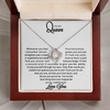 To My Queen | Love Knot Necklace |W