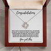Graduation Gift - Love Knot Necklace