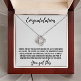 Graduation Gift - Love Knot Necklace
