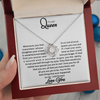 To My Queen | Love Knot Necklace |W