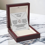 To My Beautiful Wife | Love Knot Necklace|W