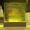 To My Beautiful Wife | Valentine's Plaque
