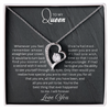 To My Queen | Forever Love Necklace|B