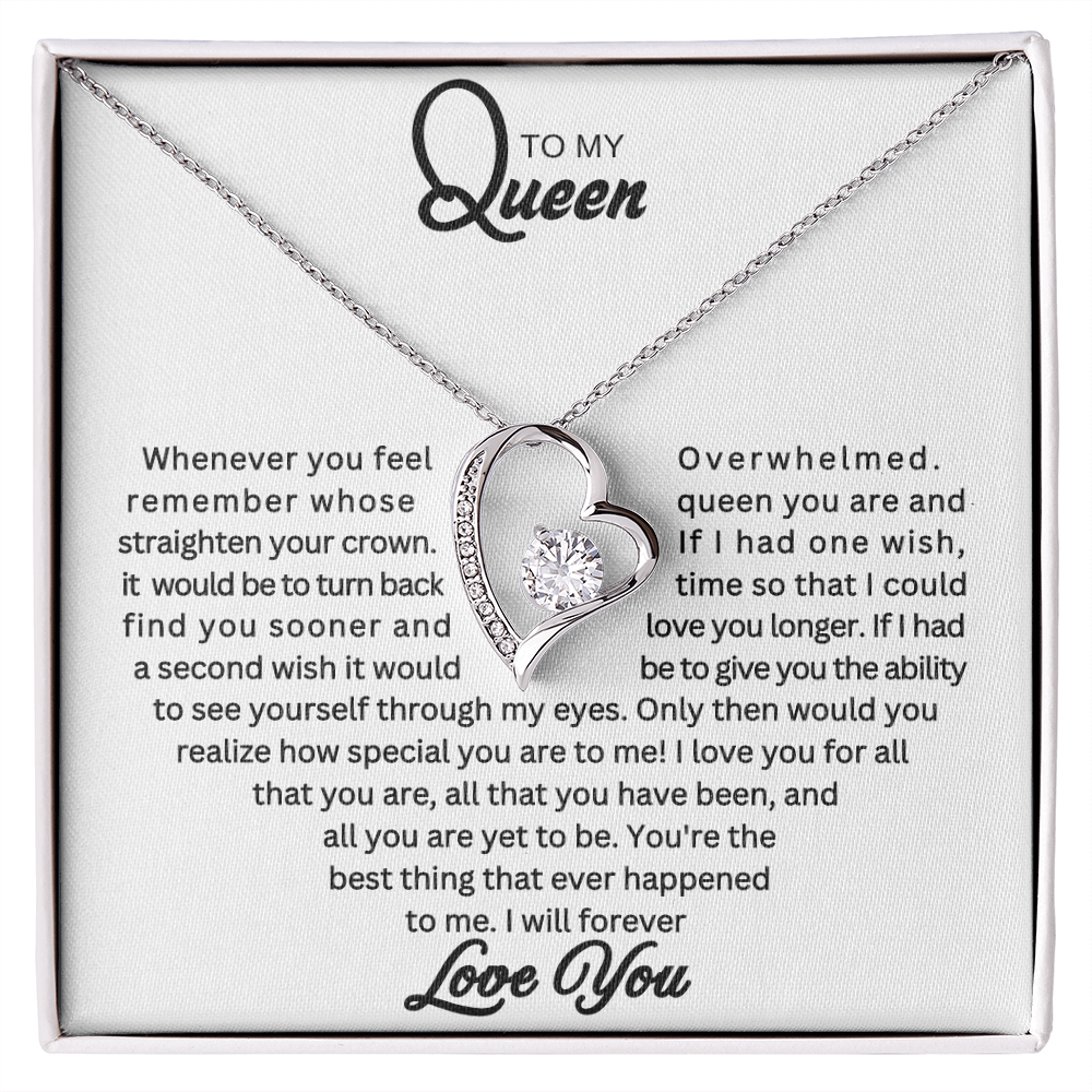 To My Queen | Forever Love Necklace | W