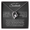 To My Soulmate | Forever Love Necklace|B