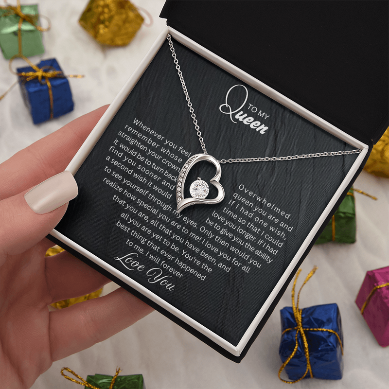 To My Queen | Forever Love Necklace|B