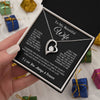 To My Beautiful Wife | Forever Love Necklace