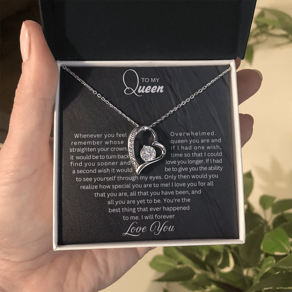 To My Queen | Forever Love Necklace|B