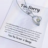 I'm Sorry For Hurting You | I Love You Forever Necklace