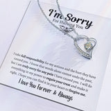I'm Sorry For Hurting You | I Love You Forever Necklace