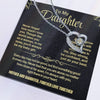 To My Daughter | Love Knot Necklace