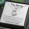 I'm Sorry For Hurting You | I Love You Forever Necklace