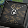To My Beautiful Wife | Forever Love Necklace