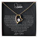 To My Queen | Forever Love Necklace|B