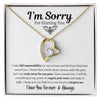 I'm Sorry For Hurting You | I Love You Forever Necklace