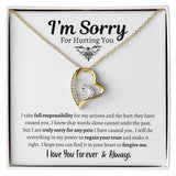 I'm Sorry For Hurting You | I Love You Forever Necklace
