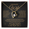 To My Beautiful Wife | Forever Love Necklace