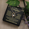 To My Daughter | Love Knot Necklace
