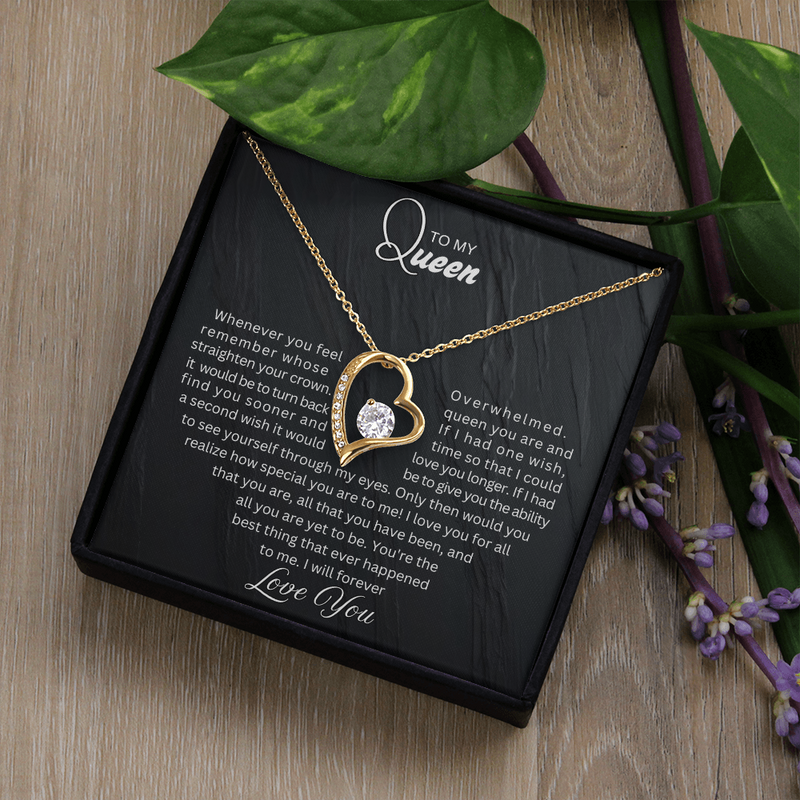 To My Queen | Forever Love Necklace|B