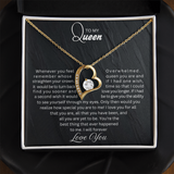 To My Queen | Forever Love Necklace|B
