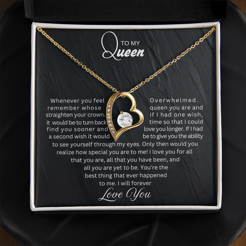 To My Queen | Forever Love Necklace|B