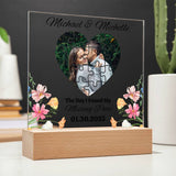 The Day I Found My Missing Piece Light Frame Personalized Gift Valentine's Day Gifts
