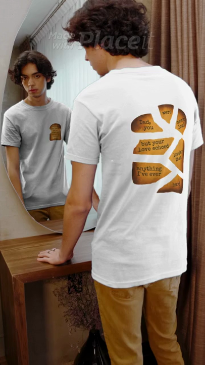 Facts On Toast | Father’s Day Tee | Message Puzzle Back